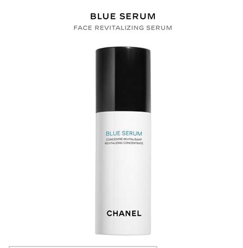 chanel blue serum review|chanel anti aging serum reviews.